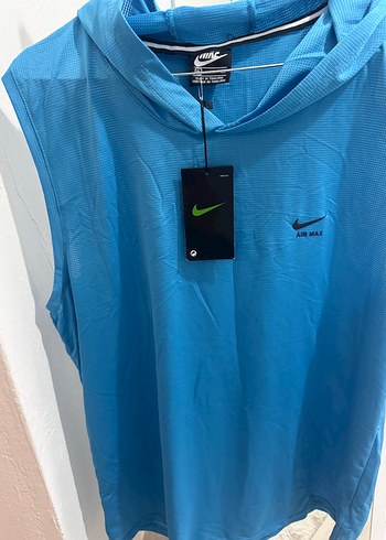 Nike Mavi Kapusonlu Atlet