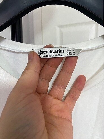m Beden beyaz Renk Stradivarius