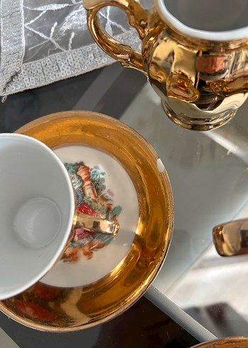 Wintage 55 yıllık mja marka süt takımı - Görsel 7