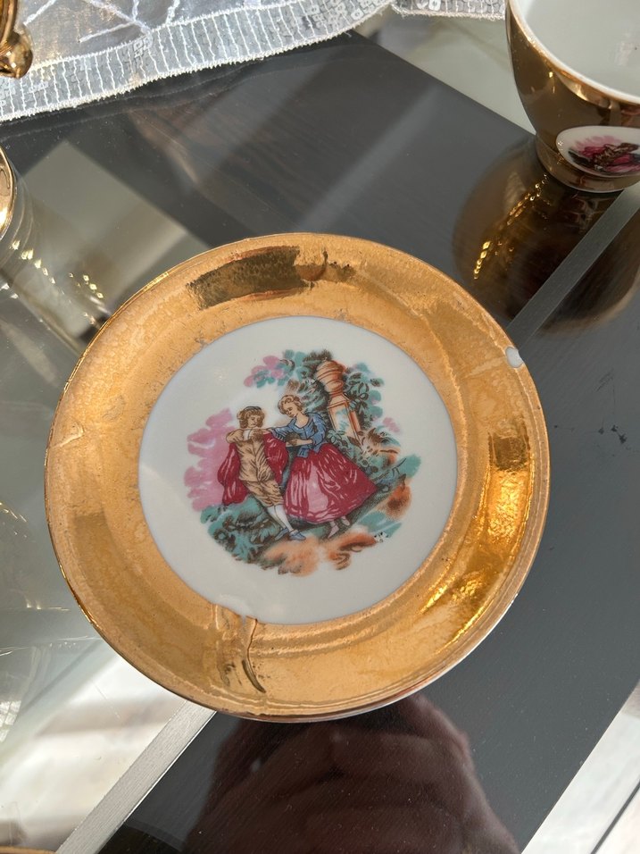 Wintage 55 yıllık mja marka süt takımı - Görsel 4