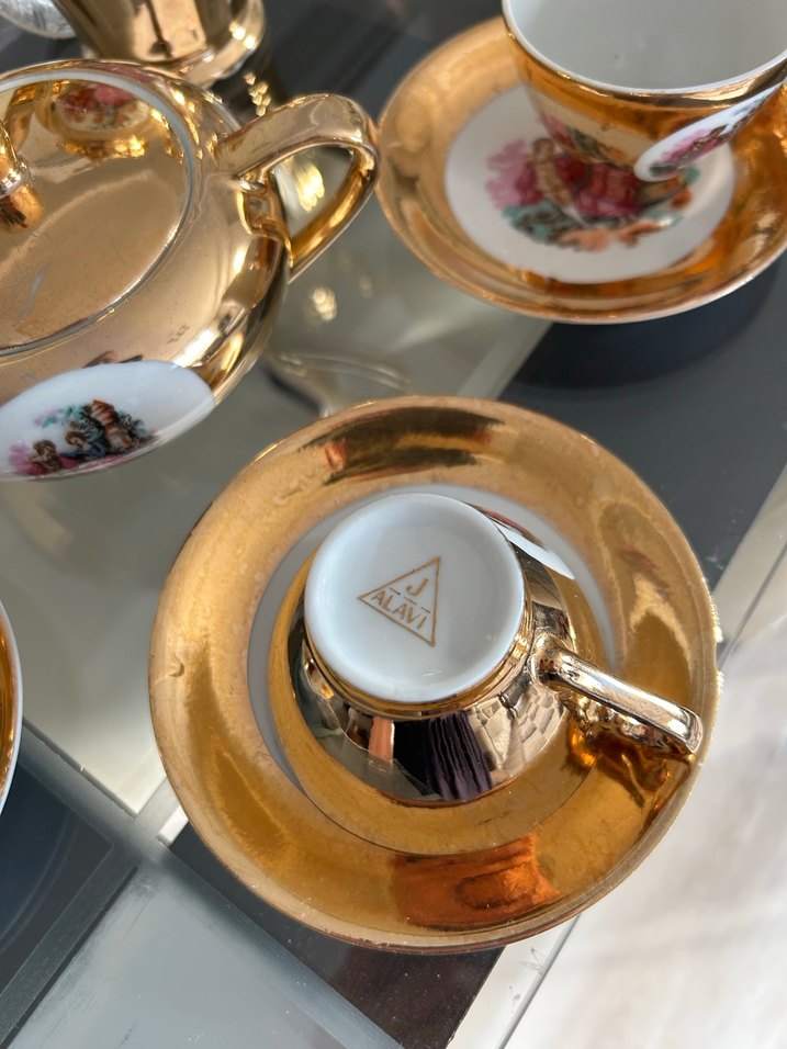 Wintage 55 yıllık mja marka süt takımı - Görsel 3