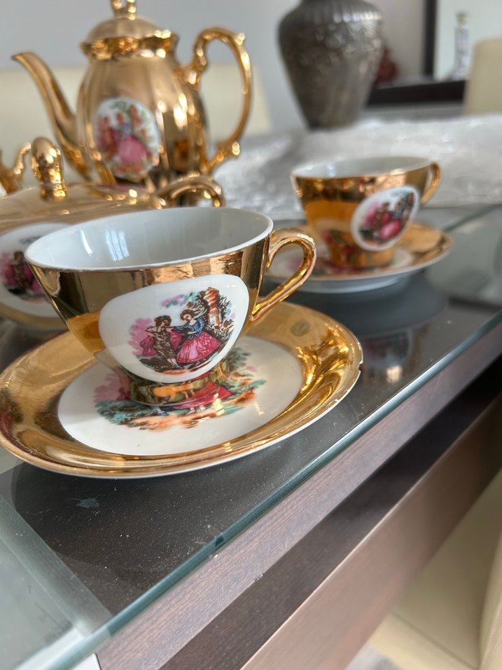 Wintage 55 yıllık mja marka süt takımı - Görsel 2