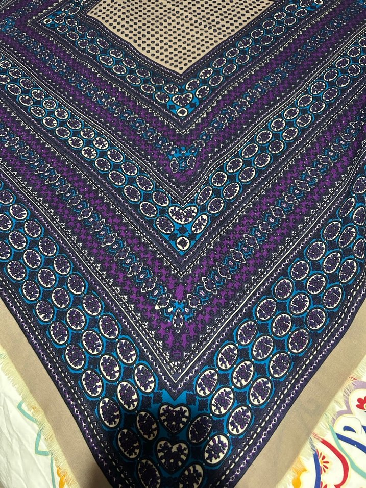 Vakko yün eşarp - Görsel 3