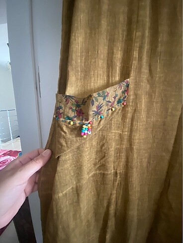 xl Beden camel Renk Otantik elbise