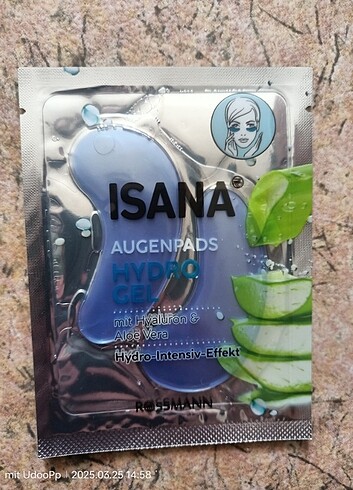 İsana göz altı pedi 