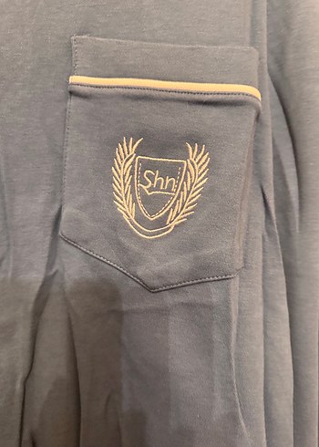 Gri Düğmeli Erkek Pijama Takımı Şahinler - Görsel 3