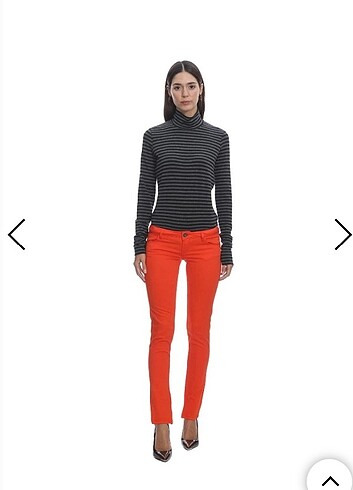 Guess orjinal turuncu pantolon 
