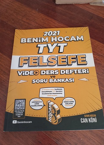 2021 Benim Hocam TYT Felsefe Soru Bankası