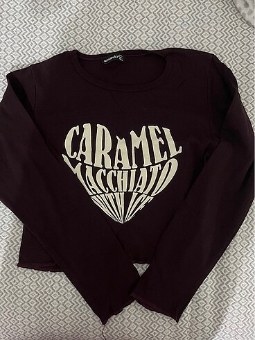 bordo crop bluz