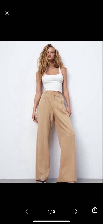 Zara palazzo pantolon