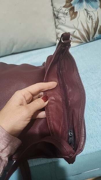  Beden bordo Renk Çanta