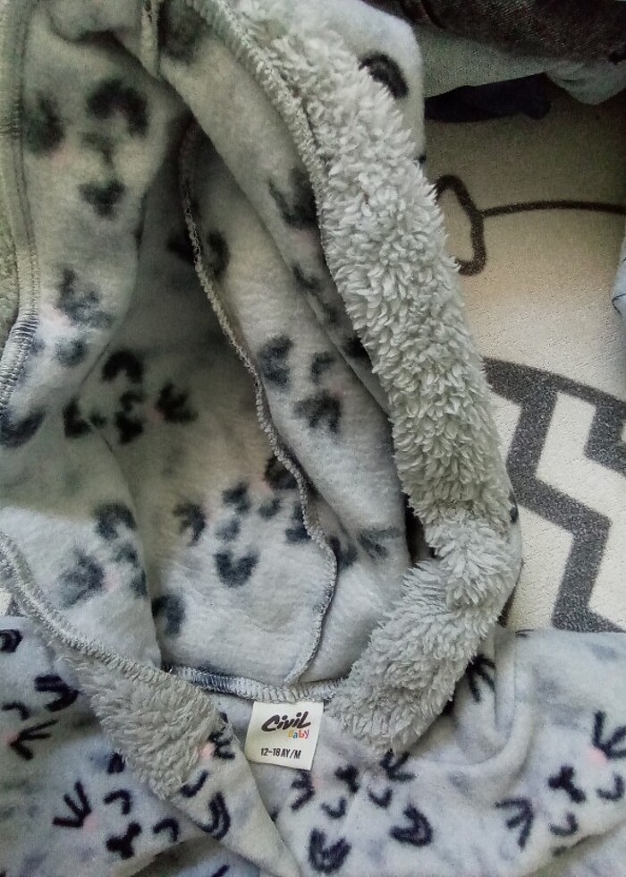 Kız bebek panço - Görsel 2