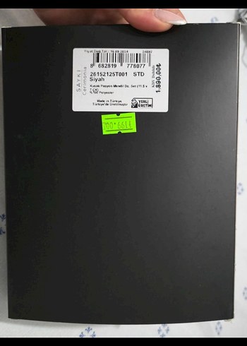 Damat Papyon -Yaka Mendili - Kuşak Seti Orjinal Mağaza ürünüdür - Görsel 3