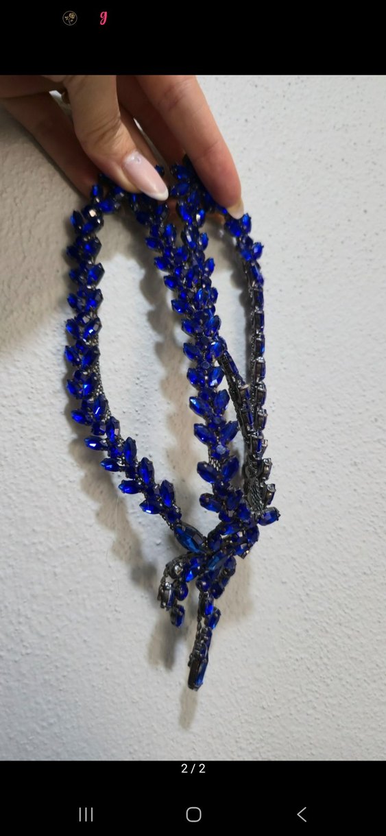 Alınlıklı Söz Kına Nişan Gelin Tacı - Görsel 2