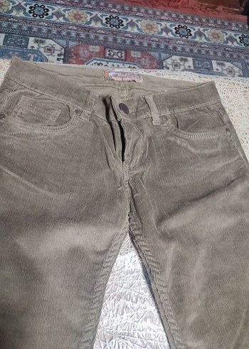 Kemerli Erkek Süet Pantolon - Regular Fit - Görsel 5