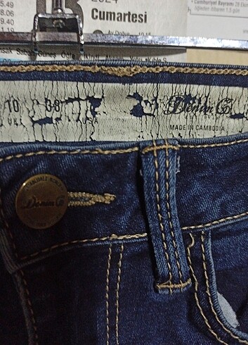 Sayılı kullanıldı hiç bir sorunu yoktur 36 kot pantolon  - Görsel 6