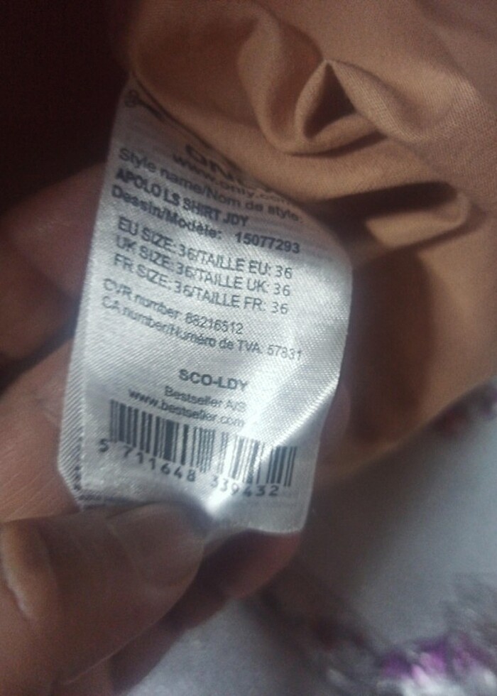 Yeni 36 BEDEN GÖMLEK JACOUELİNE de yONG - Görsel 5