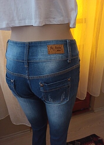 Yeni H &M CROP sBEDEN ve BySasha 38 BEDEN KOT.  - Görsel 5