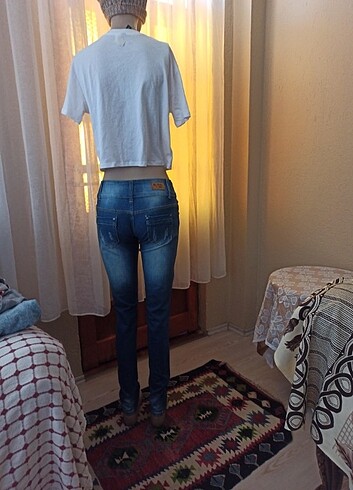 Yeni H &M CROP sBEDEN ve BySasha 38 BEDEN KOT.  - Görsel 6