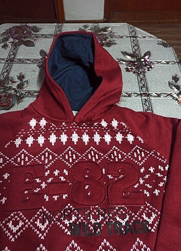 YENİ YİGGA 134/140 BEDEN 11/12 YAŞ UYUMLU KAPŞONLU SWEAT  - Görsel 2
