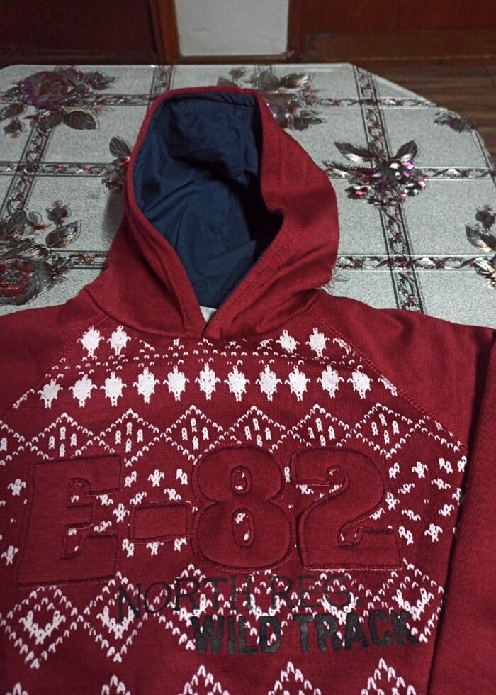 YENİ YİGGA 134/140 BEDEN 11/12 YAŞ UYUMLU KAPŞONLU SWEAT  - Görsel 2