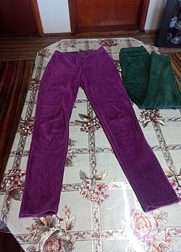 Yeni LC Waikiki 10/11 YAŞ UYUMLU KADİFE TAYT LAR  - Görsel 5