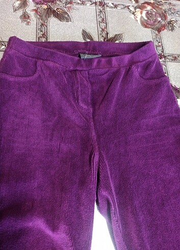 Yeni LC Waikiki 10/11 YAŞ UYUMLU KADİFE TAYT LAR  - Görsel 7