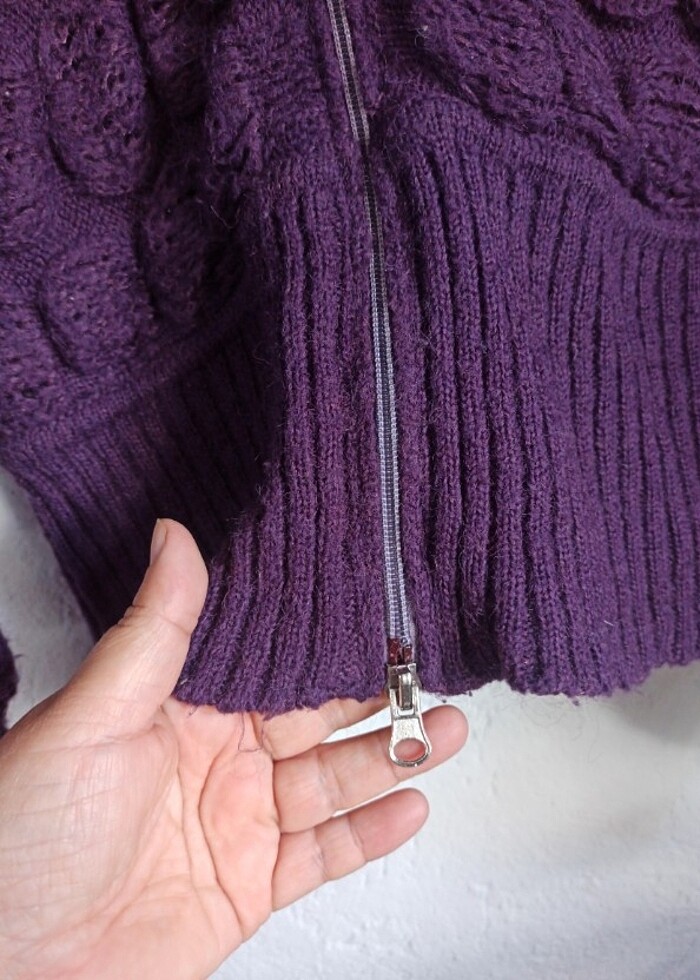 WLOVE Sayılı KULLANILDI hiç kullanılmadı fermuarlı KAZAK. - Görsel 5