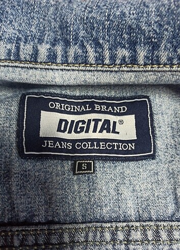 Collection B Sayılı KULLANILDI ikili takım S BEDEN kot mont ve KAPŞONLU SWEAT