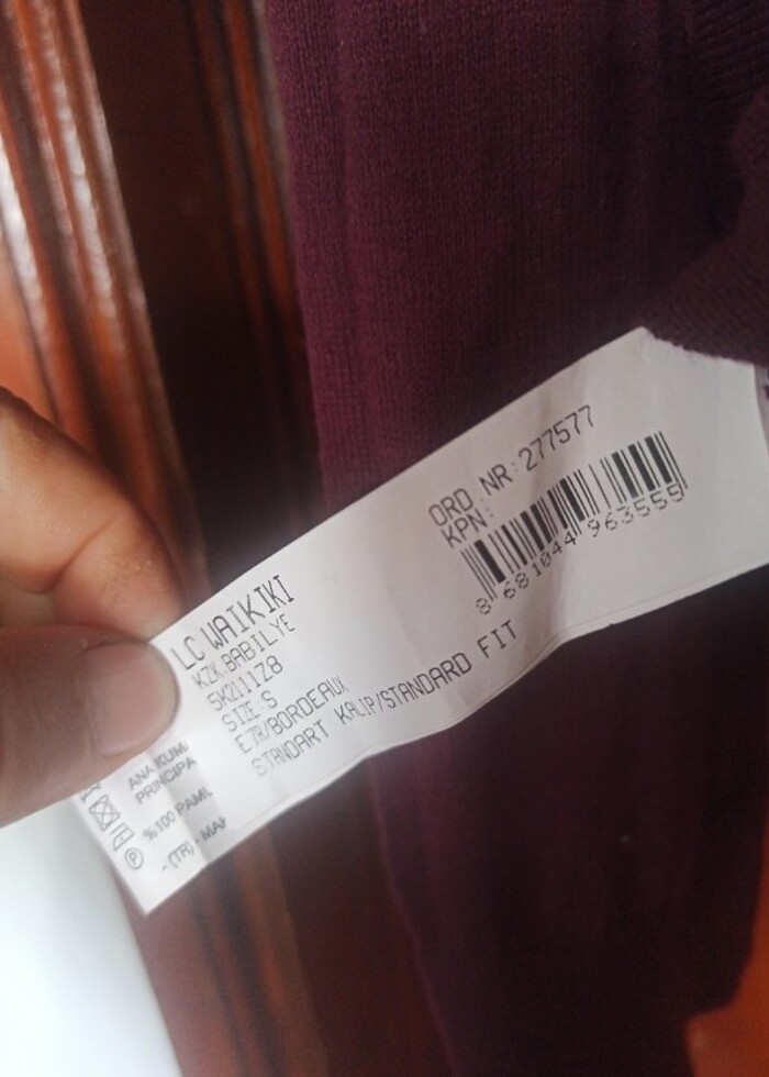 LCW WAİKİKİ S BEDEN SAYILI KULLANILDI kazak - Görsel 2