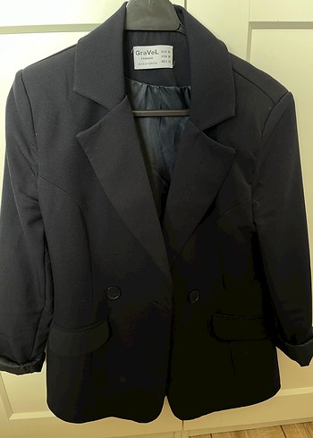 Lacivert Blazer Ceket