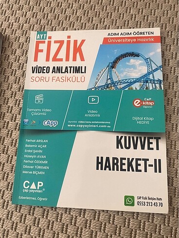 Çap AYT FİZİK FASİKÜL