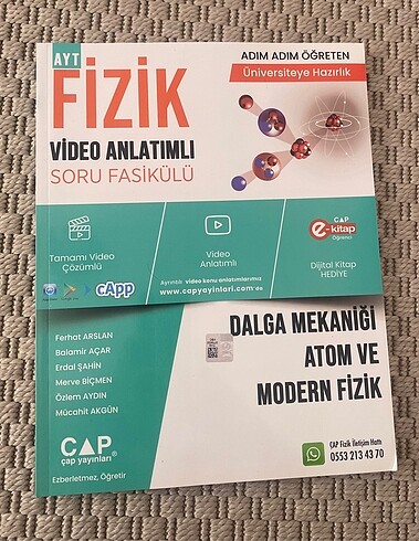 Çap AYT Fizik Fasikül