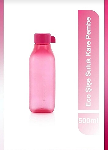 Tupperware eko şişe 500ml 