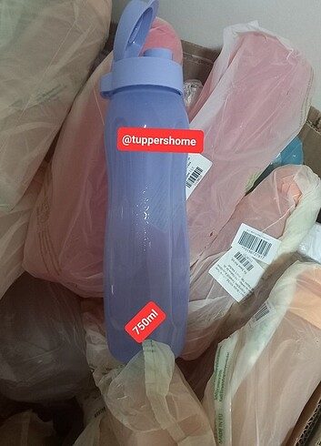 #tupperware eko slim şişe 750ml 