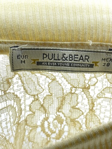 m Beden ten rengi Renk Pull and Bear Sweatshirt %70 İndirimli.