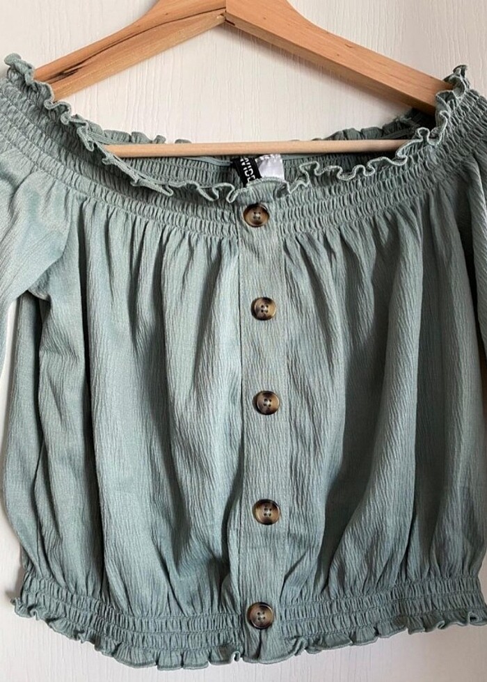 Hiç kullanılmadı. Yenidir . #H&M  #Bluz - Görsel 2