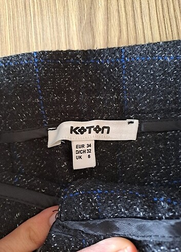 Koton marka keten pantolon - Görsel 5
