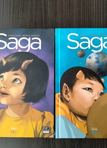 Saga özel edisyon çizgi roman 