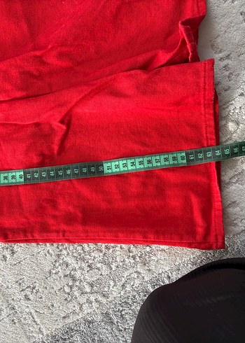 Kız Çocuk Kırmızı tulum - Görsel 8