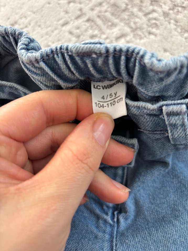 Kız Kot Pantolon - Görsel 5