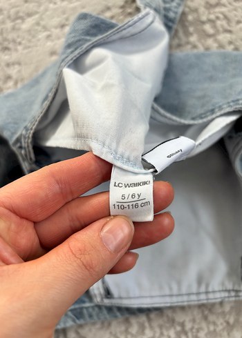 5 yaş kız çocuk kot jile - Görsel 8