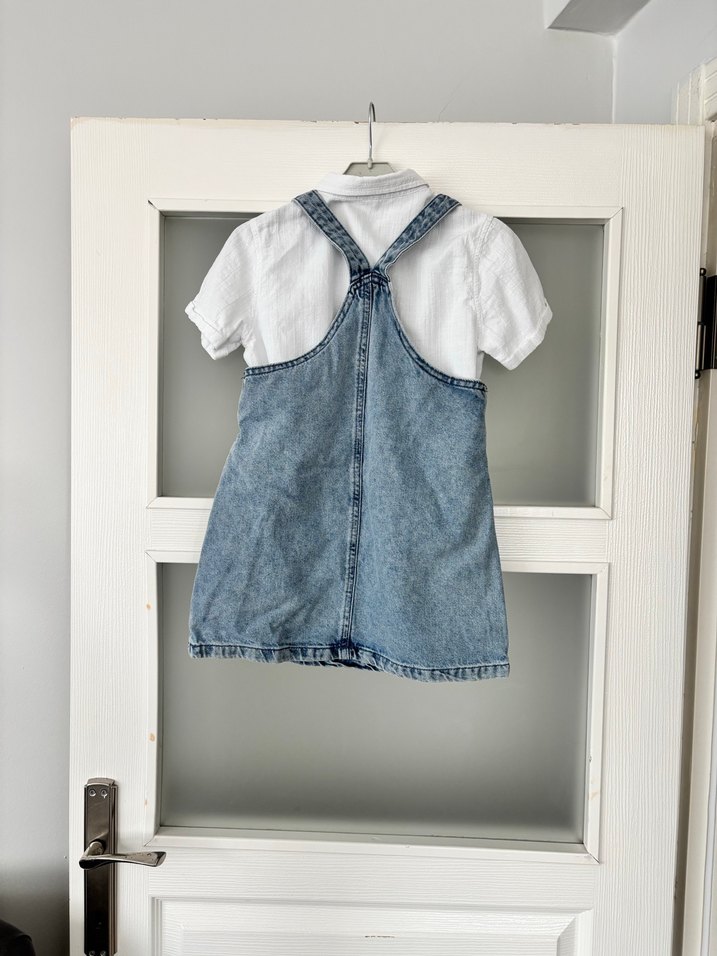 5 yaş kız çocuk kot jile - Görsel 4