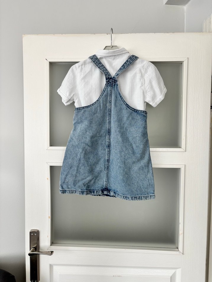 5 yaş kız çocuk kot jile - Görsel 5