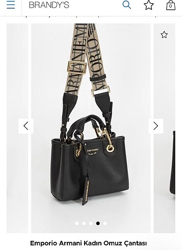 Emporio Armani Kol Çantası