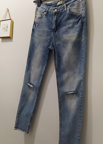 Mavi Jeans Likralı kot pantolon taşlanmış jean