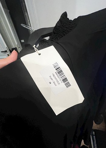 Siyah Transparan Mini Gotik Elbise - Görsel 6