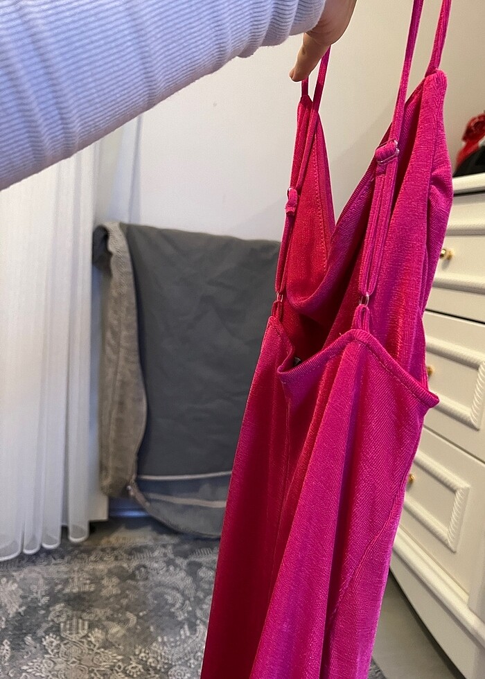 Drape yaka elbise - Görsel 4