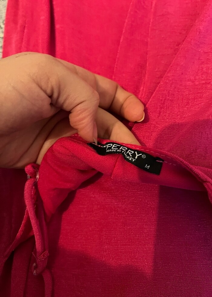 Drape yaka elbise - Görsel 5