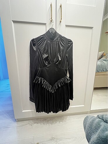 H&M rabanne mini elbise - Görsel 3